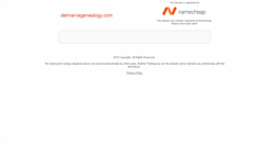 Desktop Screenshot of delmarvagenealogy.com